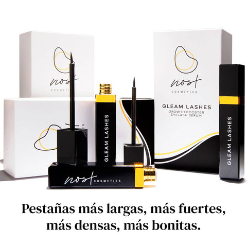 Envases cosméticos sérum crecimiento pestañas